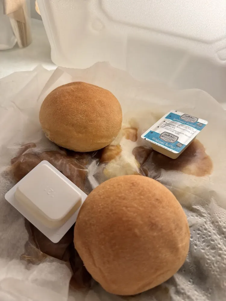 Baked Steak and Mashed Potatoes and Gravy